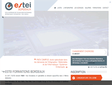 Tablet Screenshot of estei.fr